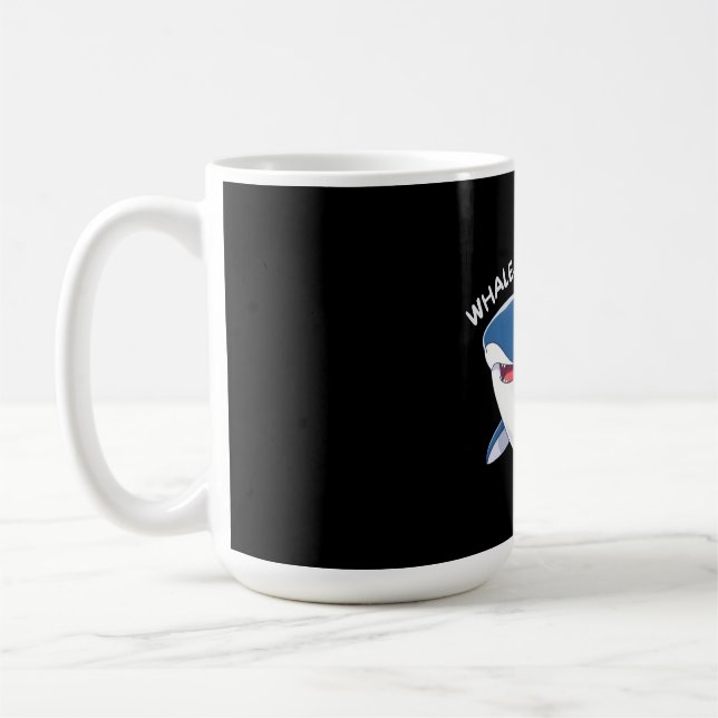 Whale Hello There Coffee Mug (Left)