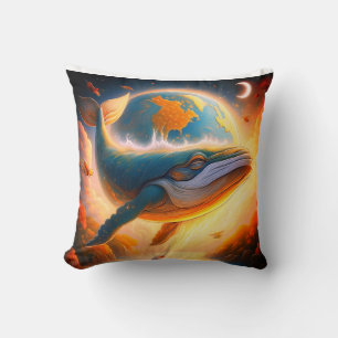 Whale I wonder Cushion