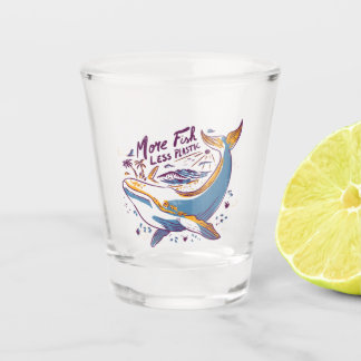 whale island shot glass