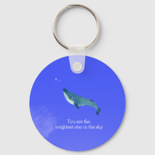 whale key ring