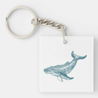 whale key ring