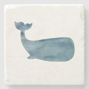 Whale Marble Stone Coaster