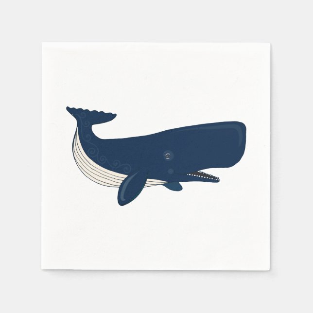 Whale Napkin (Front)