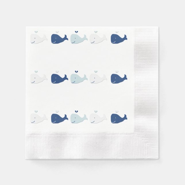 Whale Napkin (Front)