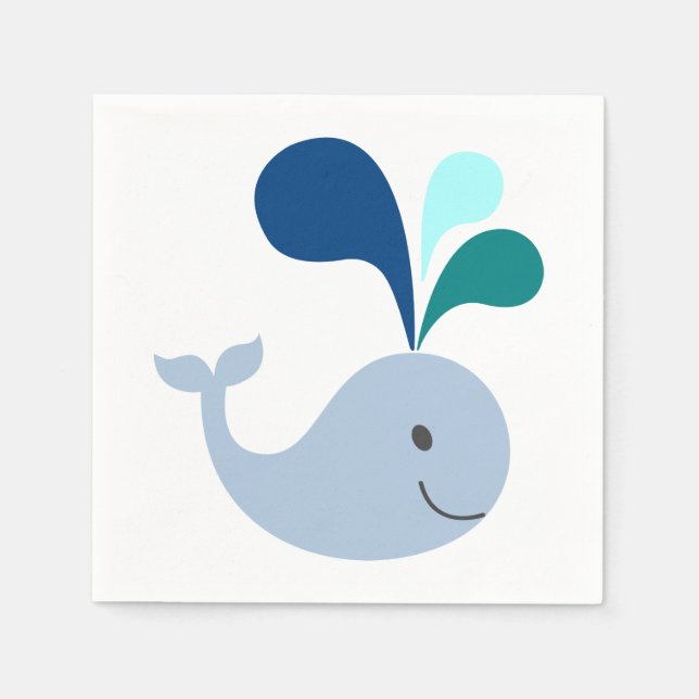 Whale Napkin (Front)