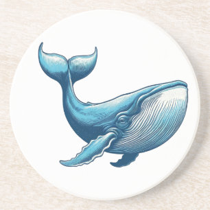 Whale Nautical Coaster