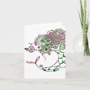 Whale of a Fish Blank Notecard