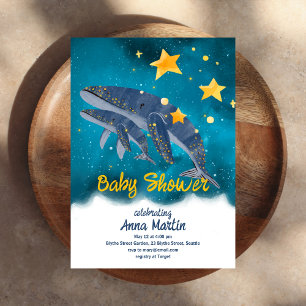 Whale of a Tale Baby Shower Invitation