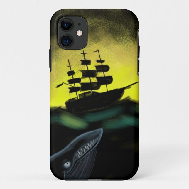 Whale of A Tale Case-Mate iPhone Case (Back)