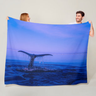 WHALE of a TALE Fleece Blanket
