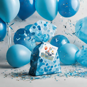 Whale of a Time Boys Birthday Thank You Favour Tags