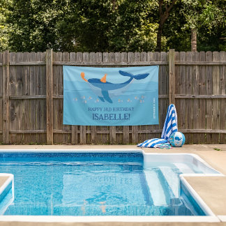 Whale of a Time – Kids Birthday Banner