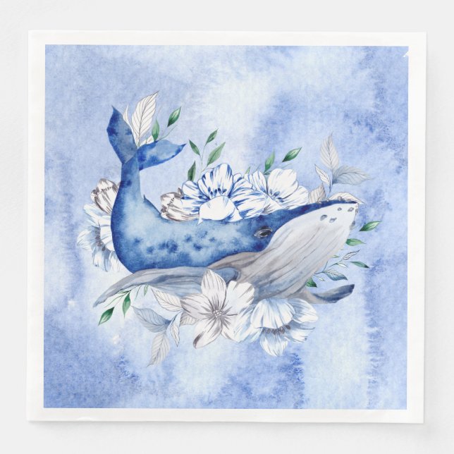 Whale Of A Time Napkin (Front)