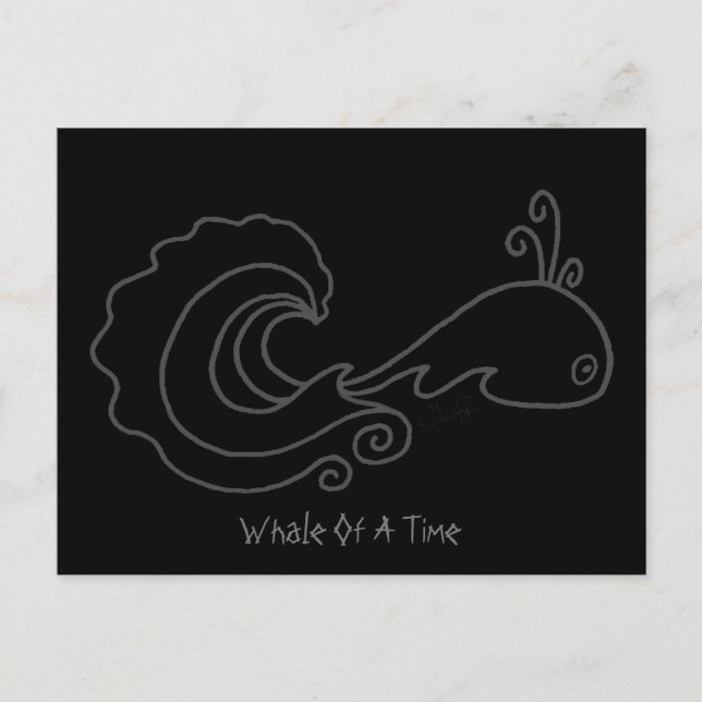 Whale Of A Time Postcard (Front)