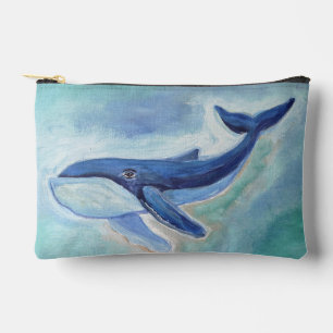 Whale Painting Accessory Pouch