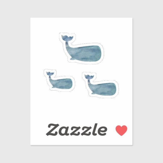 Whale Painting Nautical (Sheet)