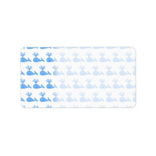 Whale Pattern. Label
