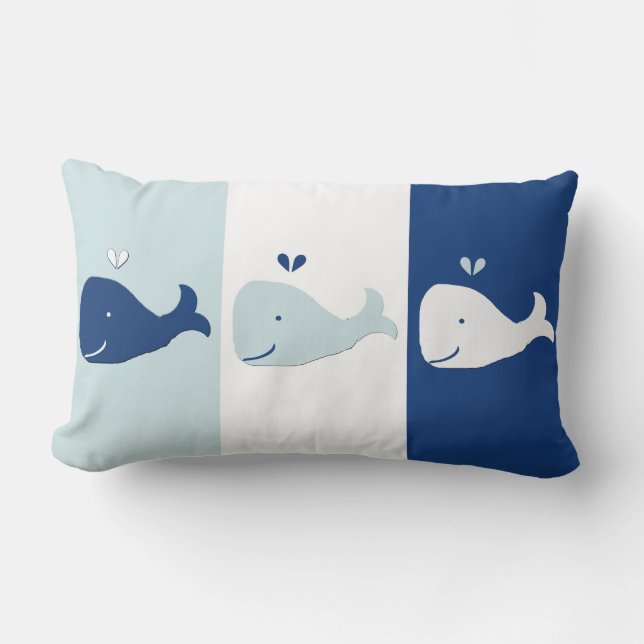 Whale Pillow (Front)