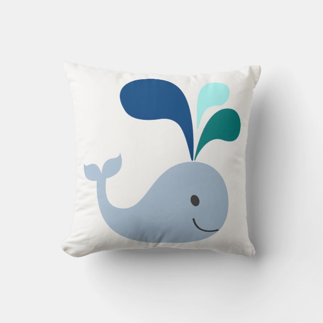 Whale Pillow (Front)
