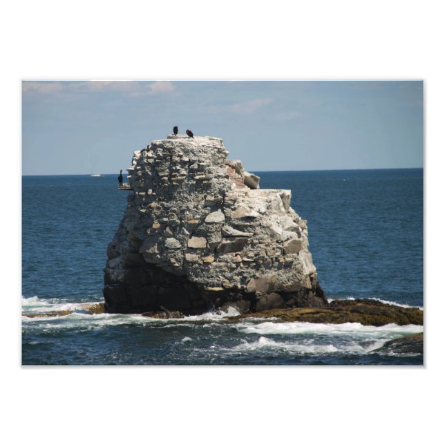 Whale Rock Photo Print (Front)