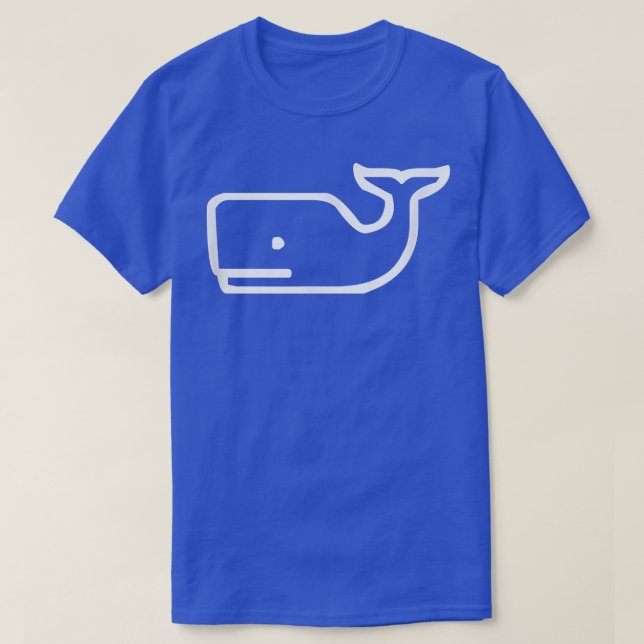 Whale Shark Beluga Orca Navy  T-Shirt (Design Front)