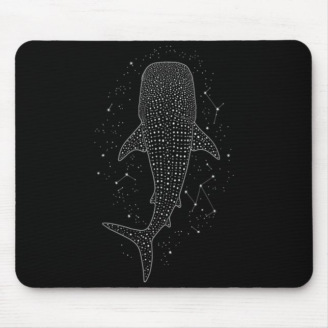 Whale Shark Constellation Marine Life For Animal L Mouse Pad (Front)