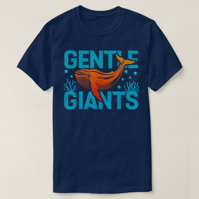 Whale Shark Gentle Giants Sea Animal Lover  T-Shirt (Design Front)