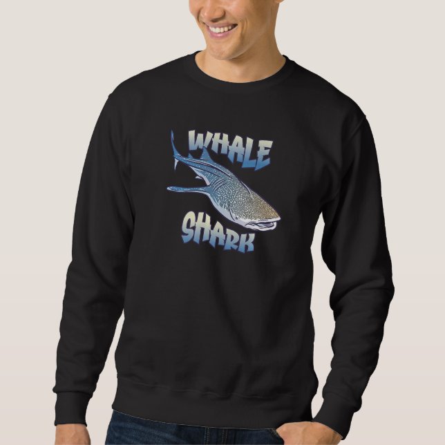 Whale Shark Graphic For Boys & Girls Sweatshirt (Front)