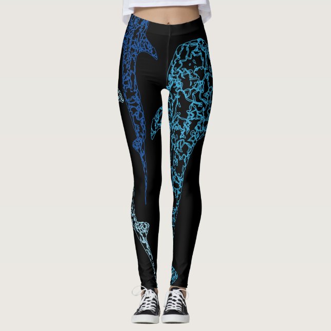 Whale shark leggings (Front)