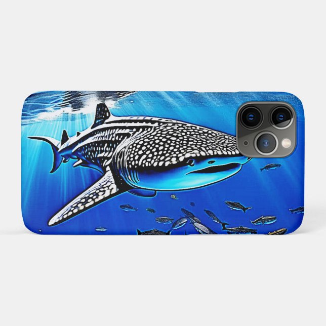 Whale Shark Majesty Design Case-Mate iPhone Case (Back (Horizontal))