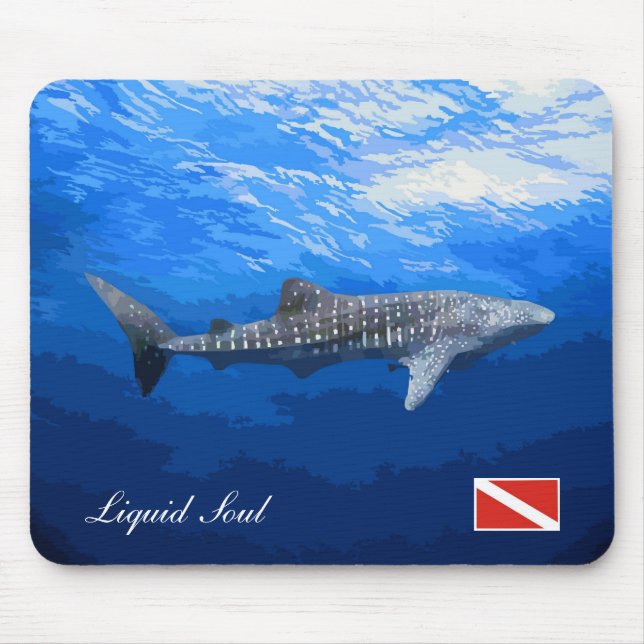 Whale Shark Mousepad (Front)