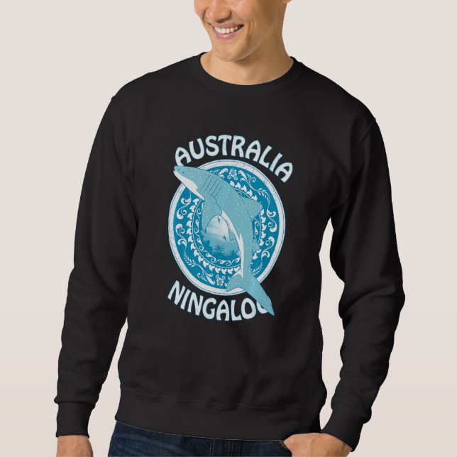 Whale Shark Ningaloo Australia Sweatshirt (Front)