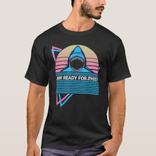 Whale Shark Retro Jaw Ready For This T-Shirt