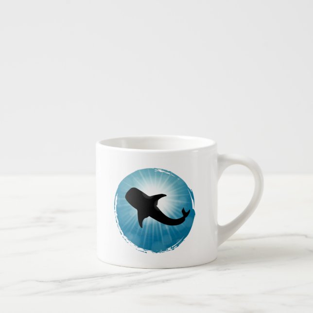 Whale Shark Underwater Aquatic Life Espresso Cup (Right)