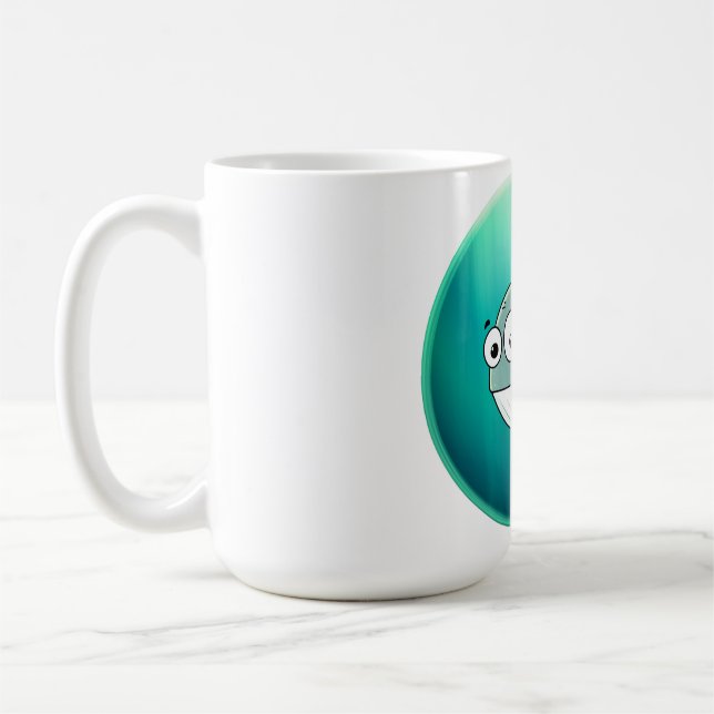 Whale, Sperm Whale, Underwater Coffee Mug (Left)