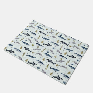 Whale Story Doormat