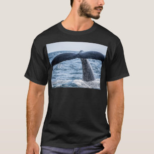 Whale Tail Breaching The Waves T-Shirt