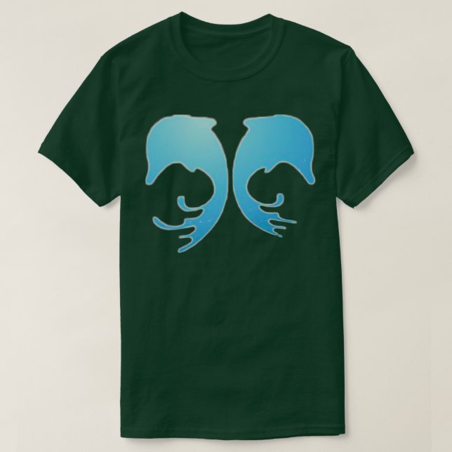 Whale Tail in Waves Orca Ocean 2 T-Shirt (Design Front)