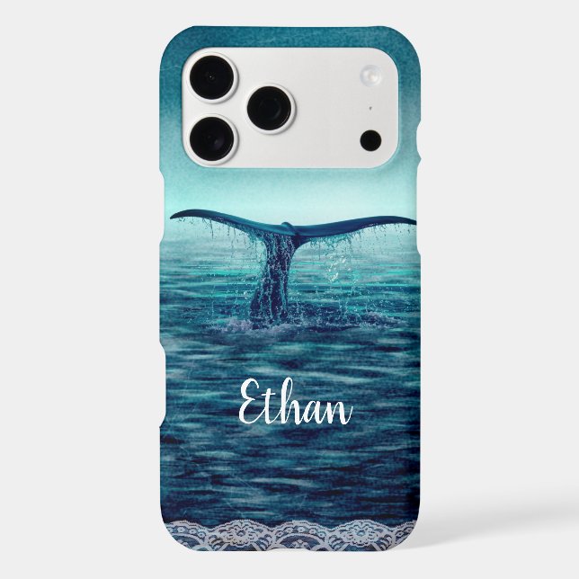 Whale Tail over Ocean Custom (Back)