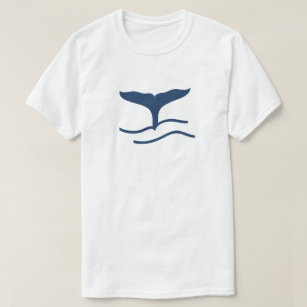 Whale tail silhouette T-Shirt