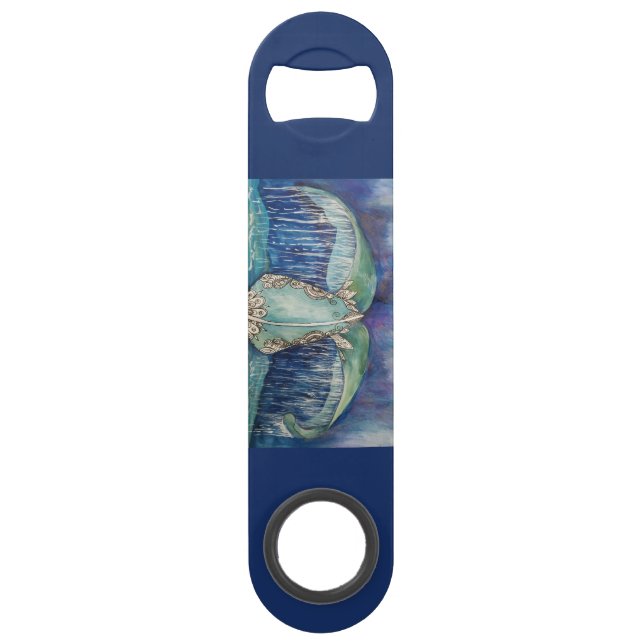 whale tail with tattoo painting (Front)