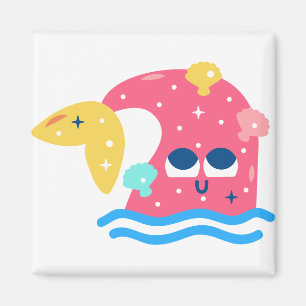 Whale tale magnet