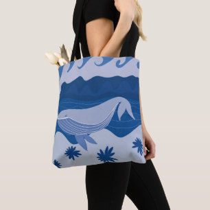 Whale Tote Bag