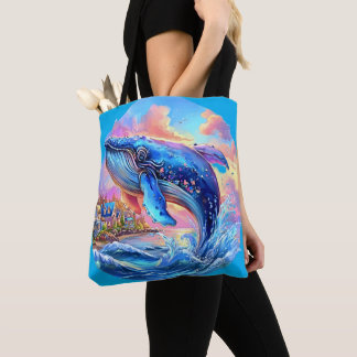 Whale Tote Bag