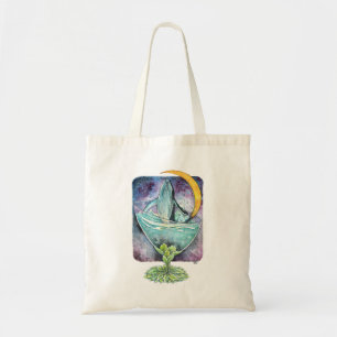 Whale Under The Moon Tote Bag
