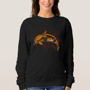 Whale underwater world ocean Orca 1 Sweatshirt