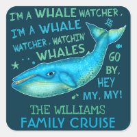 Whale Watching Family Vacation Cruise Personalised