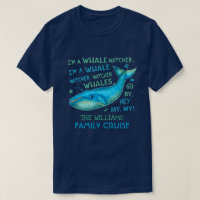 Whale Watching Family Vacation Cruise Personalised