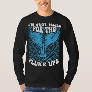 Whale Watching Fluke Ups  Marine Mammal T-Shirt