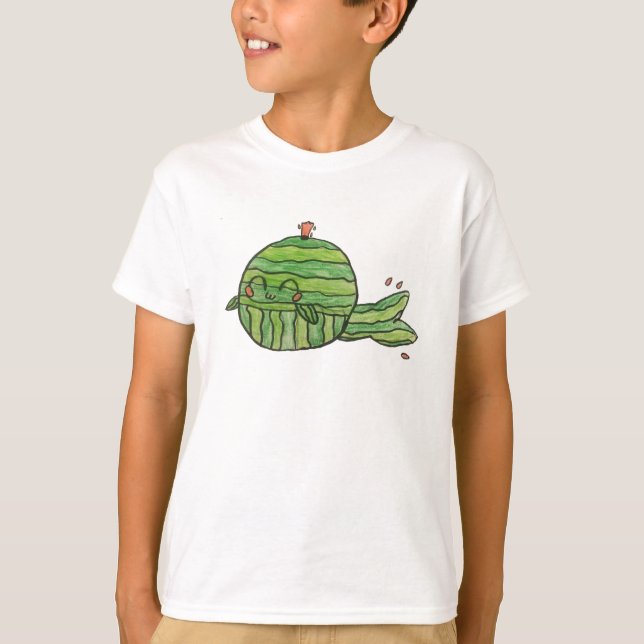 Whale watermelon T-Shirt (Front)